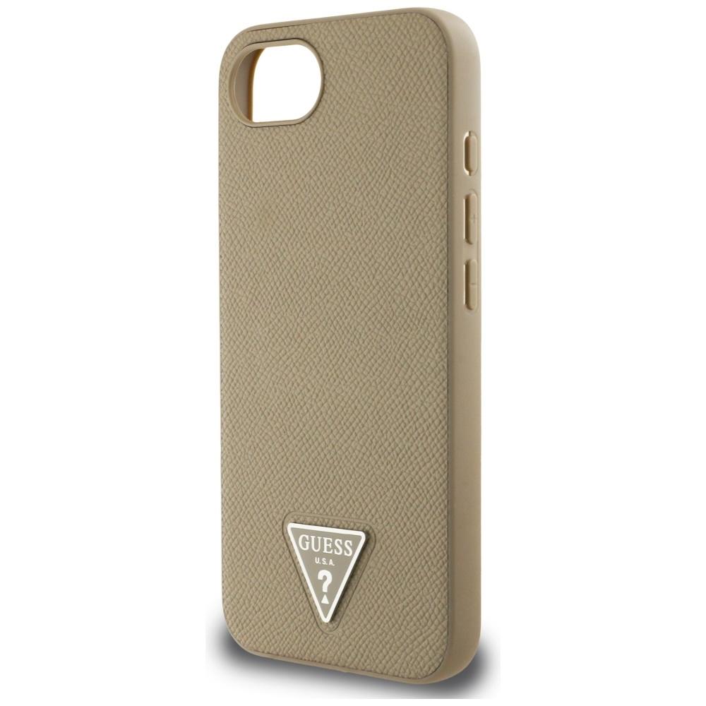 Etui do iPhone 16e Guess MagSafe Brązowe