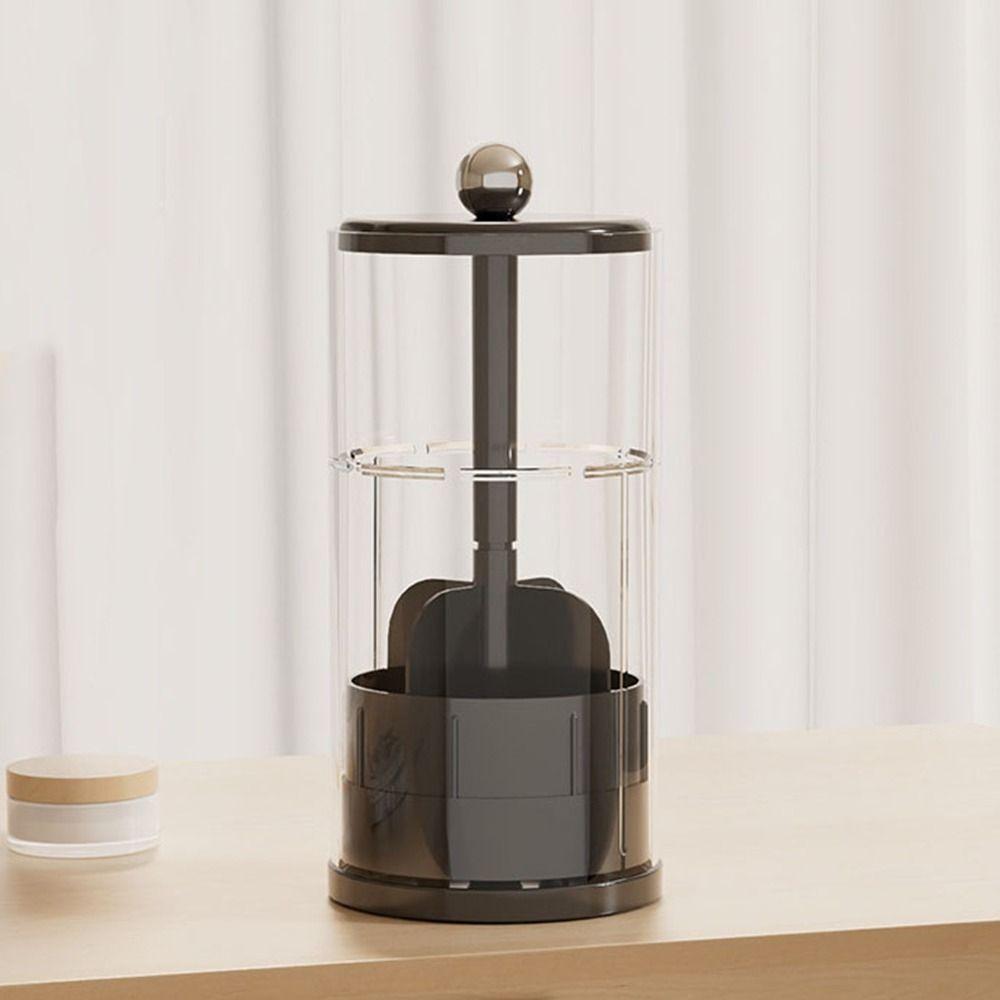 Пластиковый ящик для хранения косметики большой вместимости, туба для хранения кистей для макияжа, ванная комната