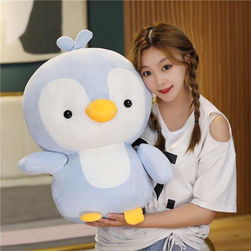 Милая мягкая кукла-пингвин, плюшевая игрушка, подушка для сна, детская успокаивающая кукла, тряпичная кукла