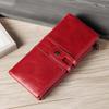 Womens Wallet Genuine Leather Multifunction Rfid Long Clutch