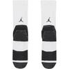 Jordan Crew Socks Men's 1 Pack Black White FZ3393-100