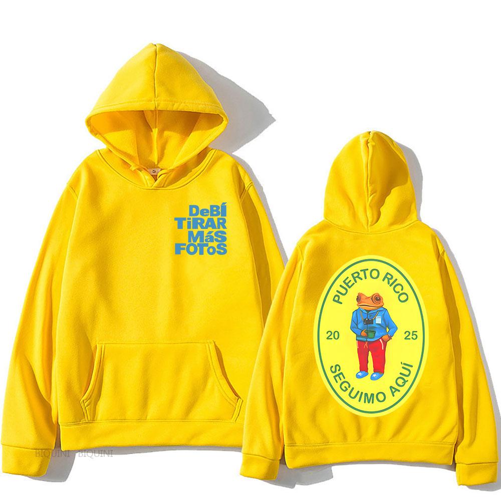 Debí Tirar Más Fotos Album 2025 Hoodies Bad Bunny DTMF Printing Sweatshirts for Men/Women Уличная одежда унисекс с длинным рукавом