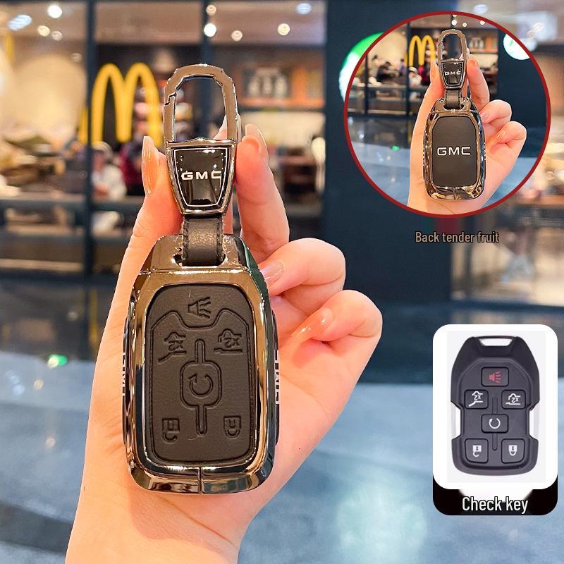 Чехол для ключа и пряжка для GMC Yukon, Chevy Suburban, Saab, Sierra