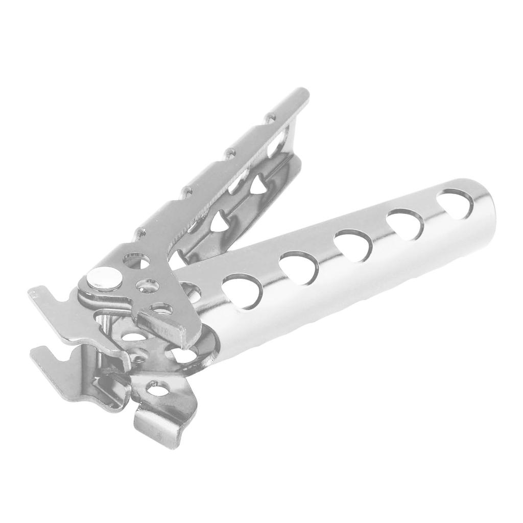 Щипцы-захваты для кастрюли, миски, сковороды, алюминиевый сплав, защита от ожогов, портативные зажимы-держатели для посуды для кемпинга