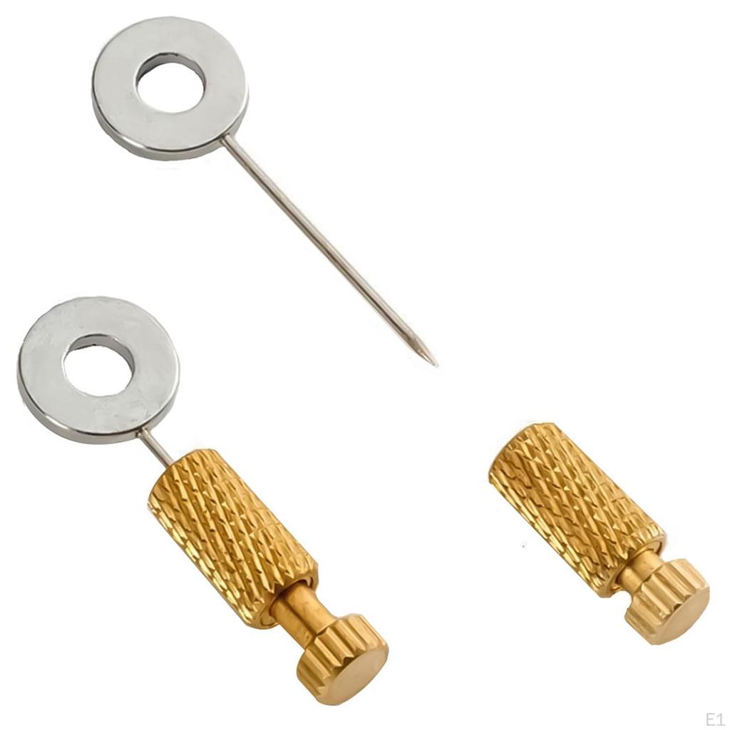 Булавки для шитья кожи Ручные булавки, стопорный штифт Легкая прочная латунь