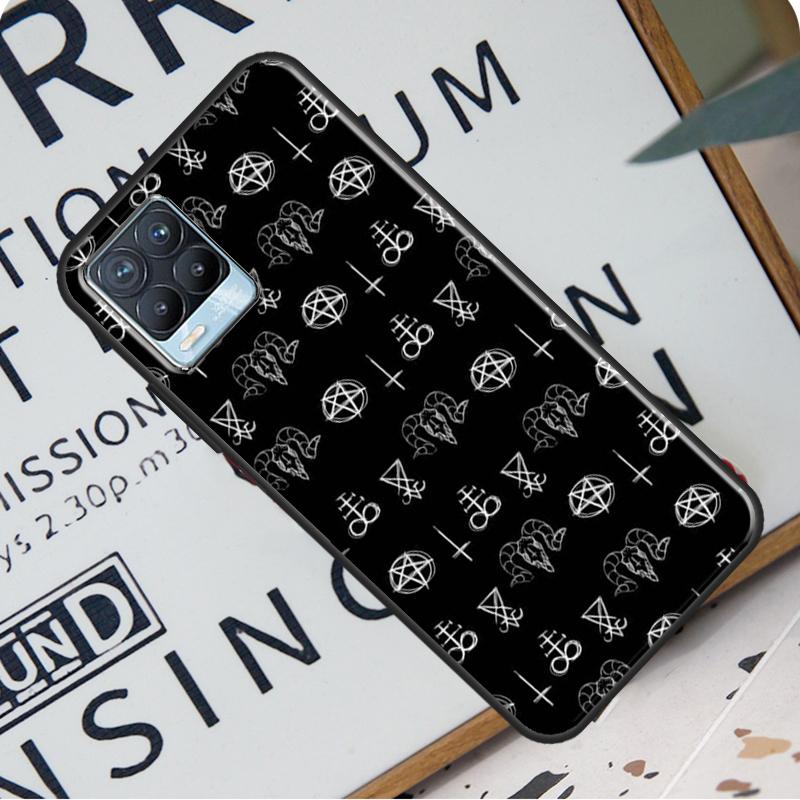 Чехол «Сатанинский демон» для Realme 8 Pro 8i GT Master GT Neo 2 C21, задняя крышка для OnePlus Nord 2 8T 9R 9 Pro