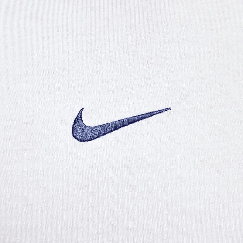 Nike T Shirts Men's White Crew Neck Moderate HV1771-100