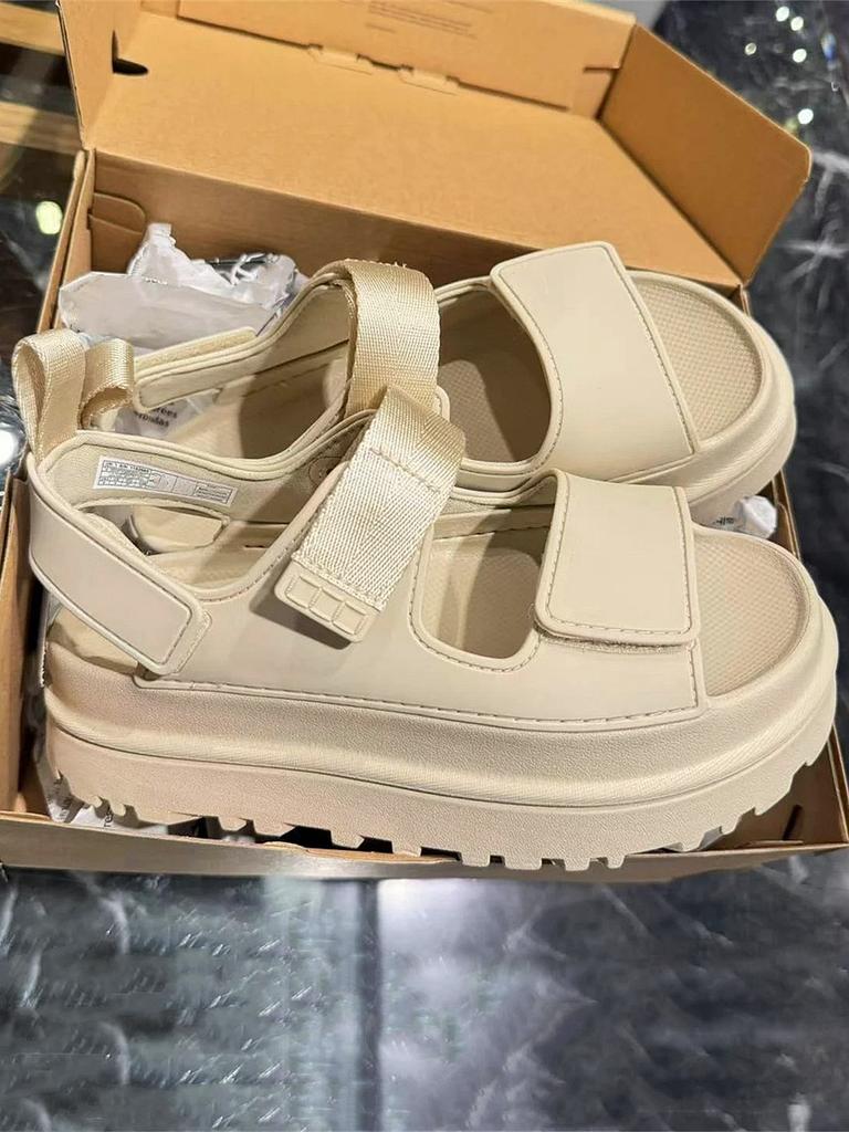 2024 Женская обувь Роскошные брендовые женские сандалии с пряжкой на ремне Романские летние повседневные сандалии Женская обувь на толстой подошве Женская обувь Zapatos