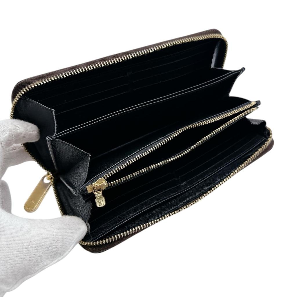 LOUIS VUITTON Monogram Zippy wallet Long Wallet purse Monogram canvas M69353 Used