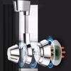 Держатель для душа на присоске Регулируемый держатель насадки для душа Ручной держатель с насадкой Без ударов Многоугольный поворотный кронштейн для душа