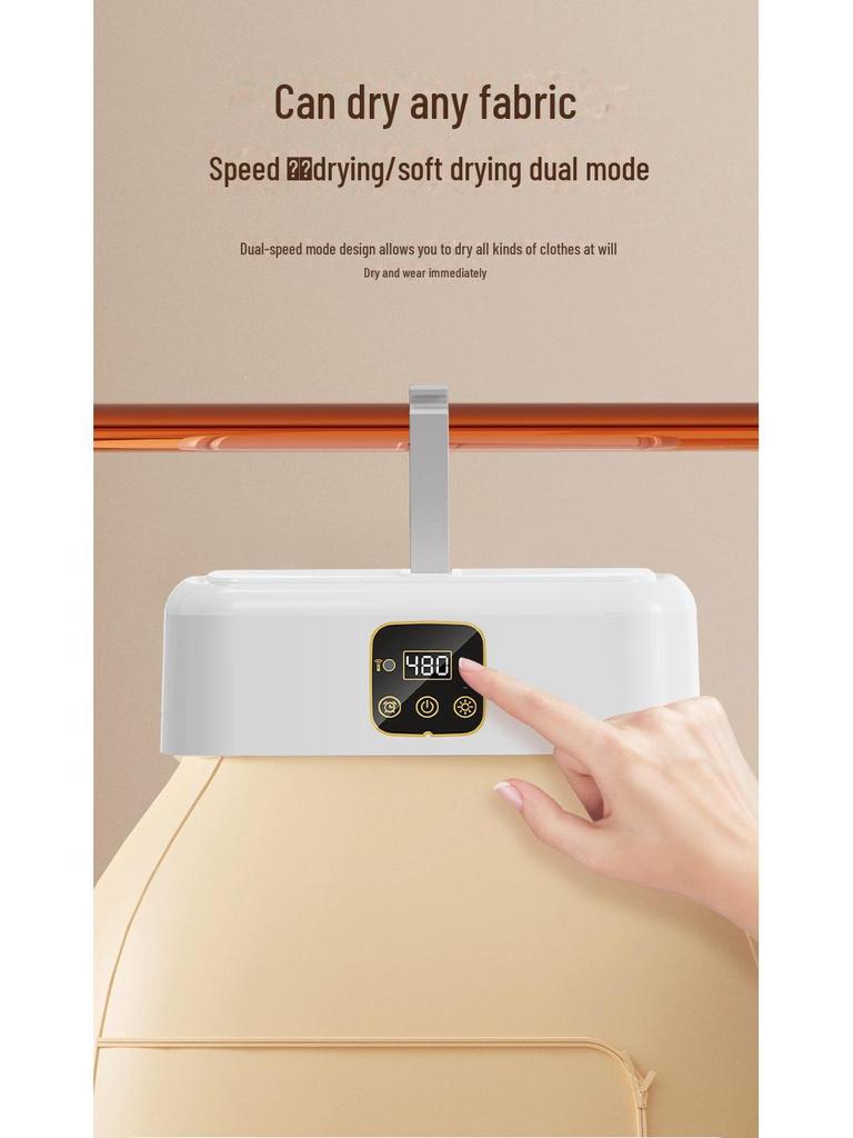 Компактная подвесная сушилка для белья Quick-Dry для небольших помещений с функцией удаления клещей и дезинфекции