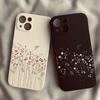 Delicate Floral Soft Shell for iPhone 12/13/14/15/16 PRO