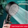 High-Pressure Rain Shower Head Set with Hose and Water Heater Compatibility