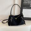 High-value Suede Pillow Bag Women's Large-capacity New Bag Casual Simple Shoulder Messenger Bag