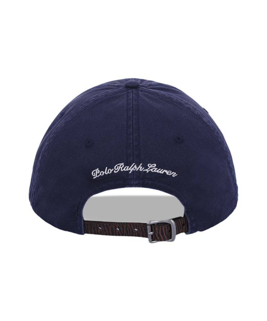 POLO RALPH LAUREN Кепка-бейсболка из твила Ralphs Beach Club - Темно-синий