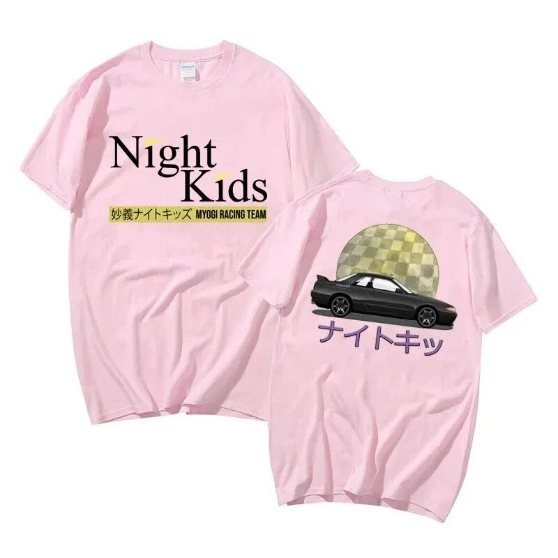 Летняя футболка унисекс, японское аниме, 90-е годы, Drift AE86, начальные футболки с принтом D, топы Y2k, женская хлопковая футболка с коротким рукавом, футболки унисекс