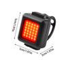 2pcs USB Rechargeable Mountain Bike Light Super Bright Easy Mount Bicycle Headlight Light Lamp Bead Mini LED