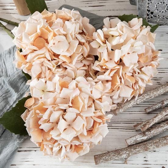 Полезные Искусственные Цветы Гортензии Реалистичные Зеленые Листья Создают Атмосферу