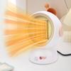 Настольный обогреватель, тихий, высокой мощности, портативный обогреватель, вентилятор для спальни, кабинета, ванной комнаты, использования в помещении