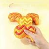 Simulation Slow Rising Squishy Realistic Sensory Fidget Ball Fried Chicken Drumstick Toy  Kids Toy