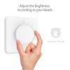 Поворотный диммерный выключатель Легкая установка Zigbee Бытовой Офисный Регулятор яркости света Пульт дистанционного управления Панель диммирования