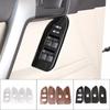 Car Window Glass Lift Switch Button Control Panel Frame Cover Trim For Toyota Land Cruiser Prado FJ150 150 2014-2018 Accessories