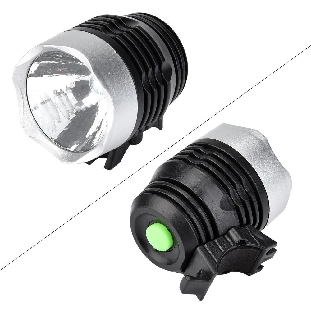 Уличный водонепроницаемый пластиковый передний фонарь для велосипеда, крепление на ремень для фары