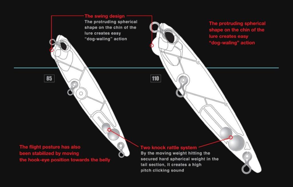 DUO Realis Pencil 85 Topwater Floating Lure MCC3241 (8205)