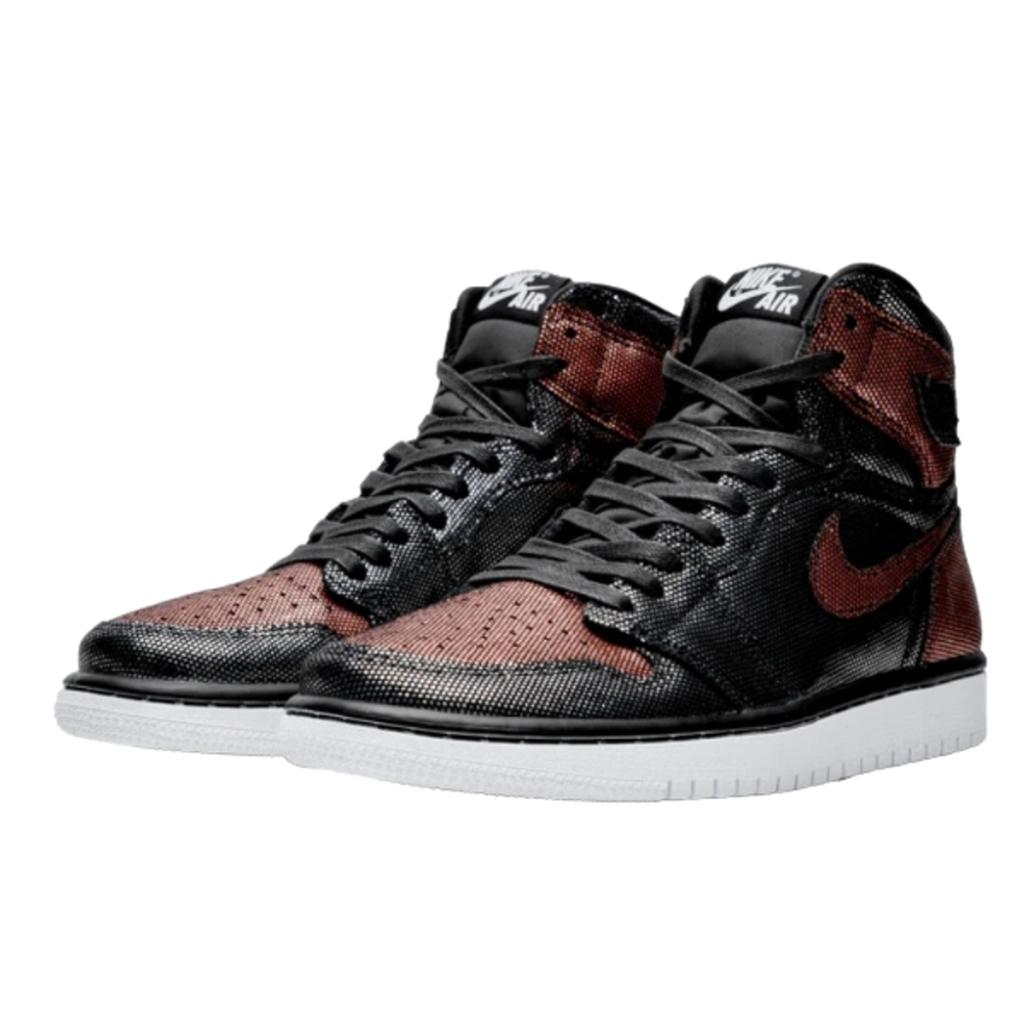 Air Jordan 1 Retro High Fearless Metallic Rose Gold