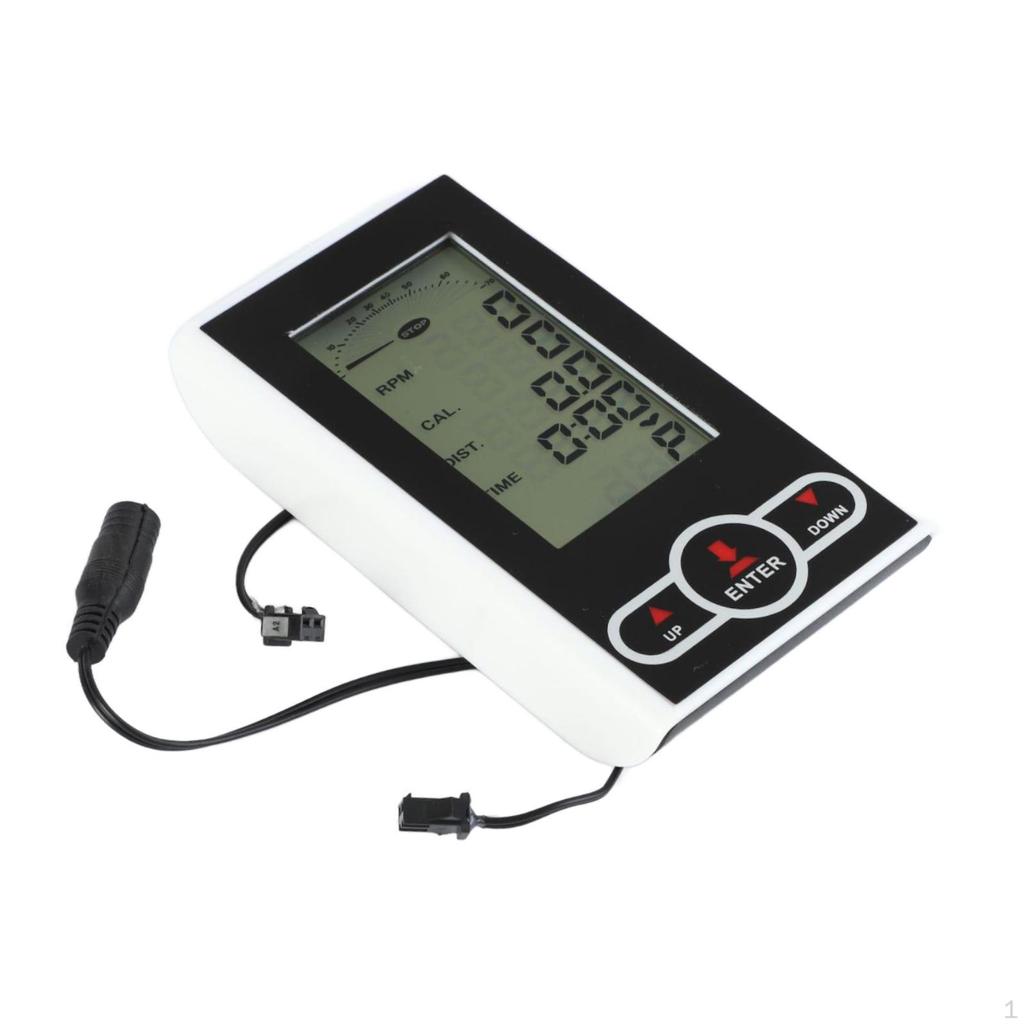 Monitor Speedometer Elliptical Training Display Portable Parts Exercise Bike Computer