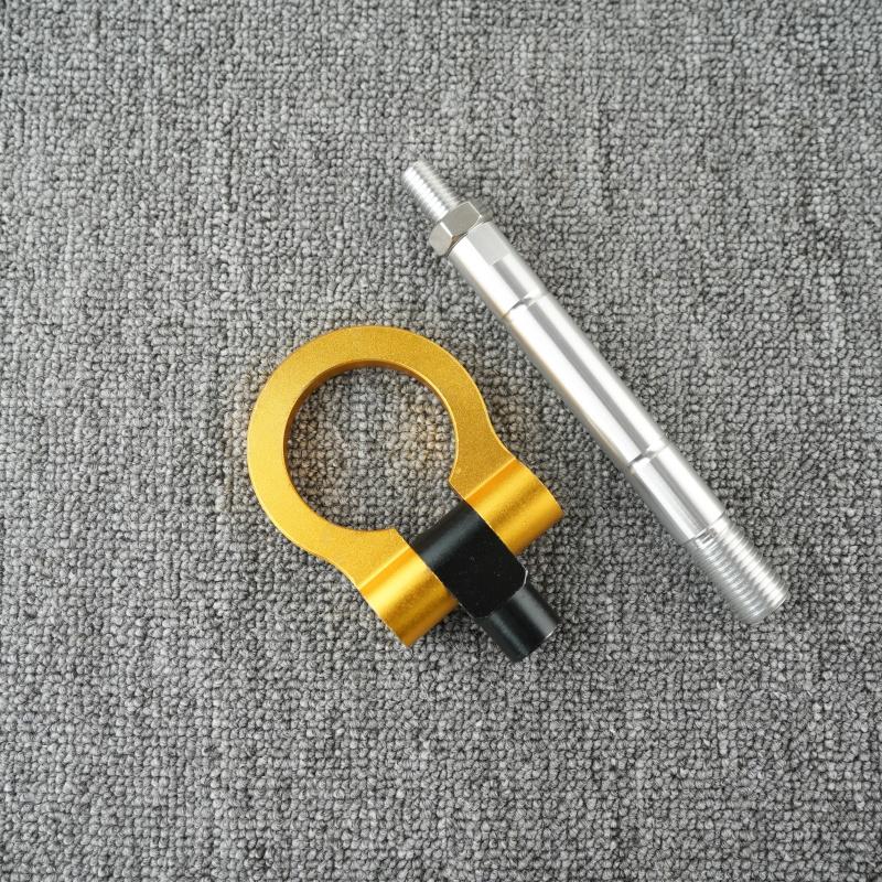 Aluminum Alloy Round Tow Hook for Fiat - Car Modification Accessory Special Fit