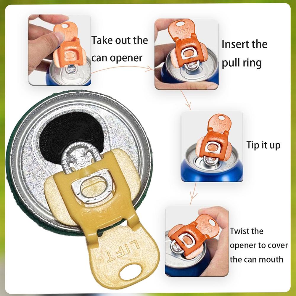 12 шт. Легкий открыватель с язычком и защита для напитков для колы, пива, газировки, алюминиевых напитков