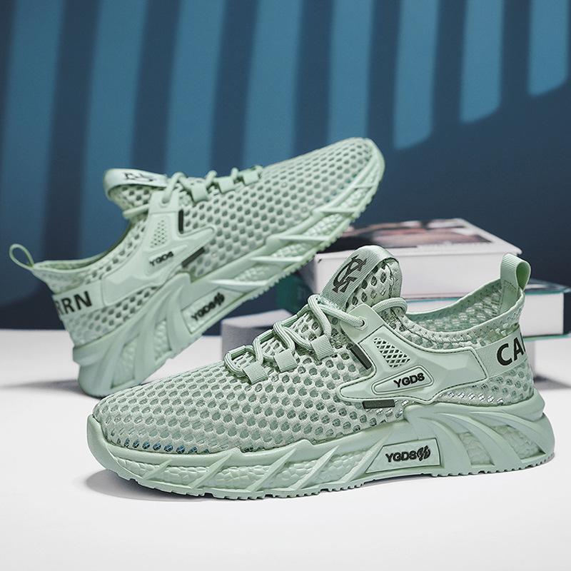 Summer Outdoor Sports Shoes Men's Shoes Large Mesh Breathable Mesh Shoes Wading Shoes Beach Creek Shoes Men's Casual Shoes
