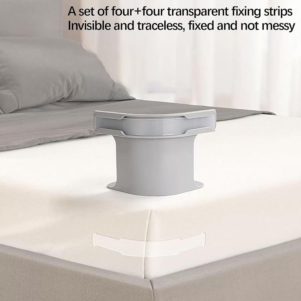 4pcs Lock Sheet Holders Heavy Duty Bed Sheet Holder Fit All Mattress Size, Grey