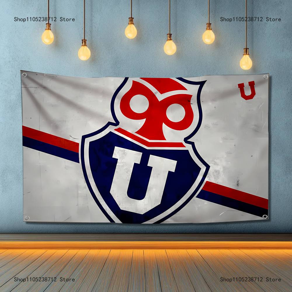 U-University Logo C-ChileS High-Quality Flag Tapestry Banner Bedroom Living Room Bar Party Wall Decor Outdoor Use