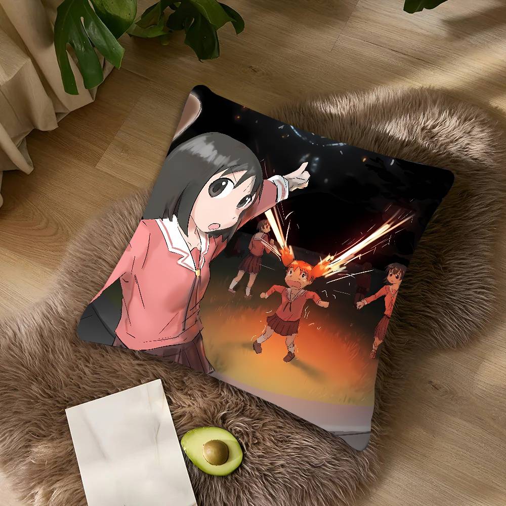 Забавный Милый Горячий Аниме A-AzumangaS Daioh Наволочка Декор Домашняя Декоративная Наволочка для Подушки на Диван Подушка для Кемпинга