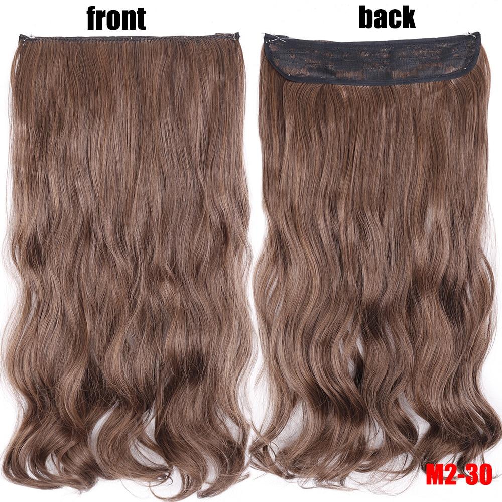 XINRAN 22-дюймовые модные женские волосы для наращивания, устойчивые к высоким температурам, синтетические волны, длинные волосы без клипс, невидимый парик для лески