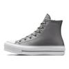 Converse Chuck Taylor All Star Удобные и Универсальные Модные Нескользящие Высокие Кеды для Скейтбординга Унисекс Серые