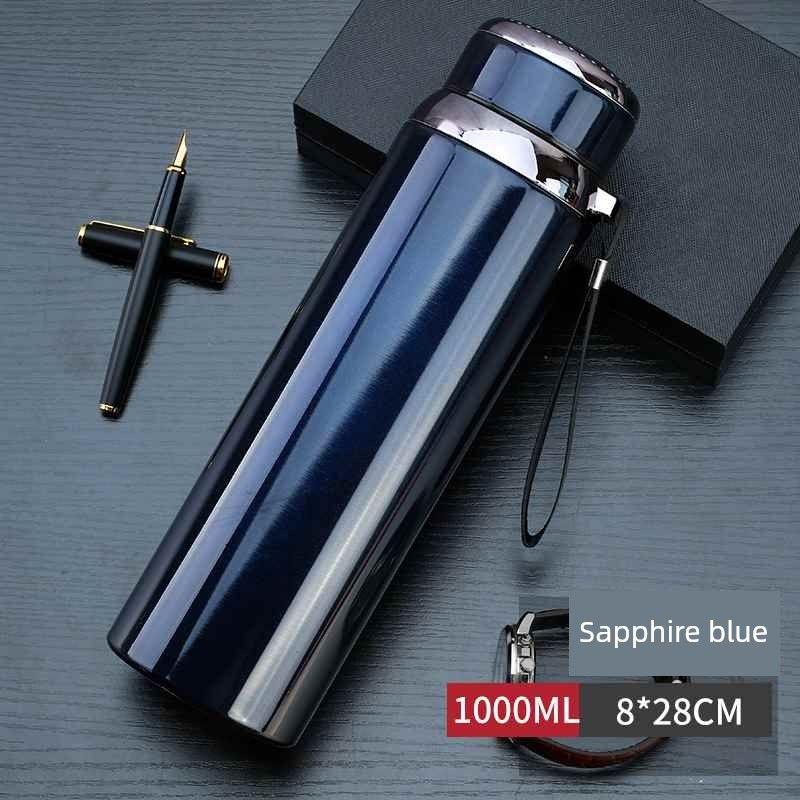 Imported High-End 316 Stainless Steel Large-Capacity Thermos Cup for Men and Women, Suitable for Outdoor, Portable, Fitness, Business, and Tea Brewing