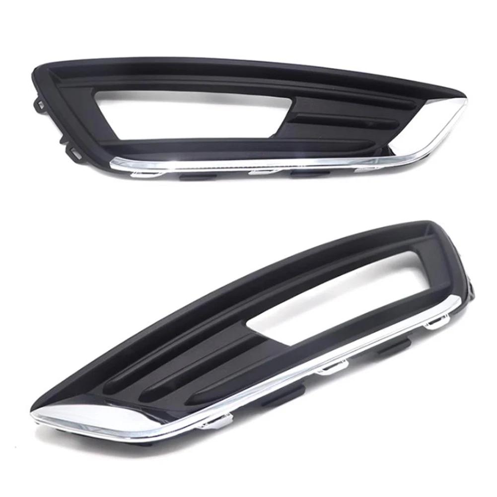 Противотуманные фары для Ford Focus MK3 2015 2016 2017 2018 Передний бампер Противотуманные фары DRL Дневные ходовые огни Крышка рамы Капот Решетка