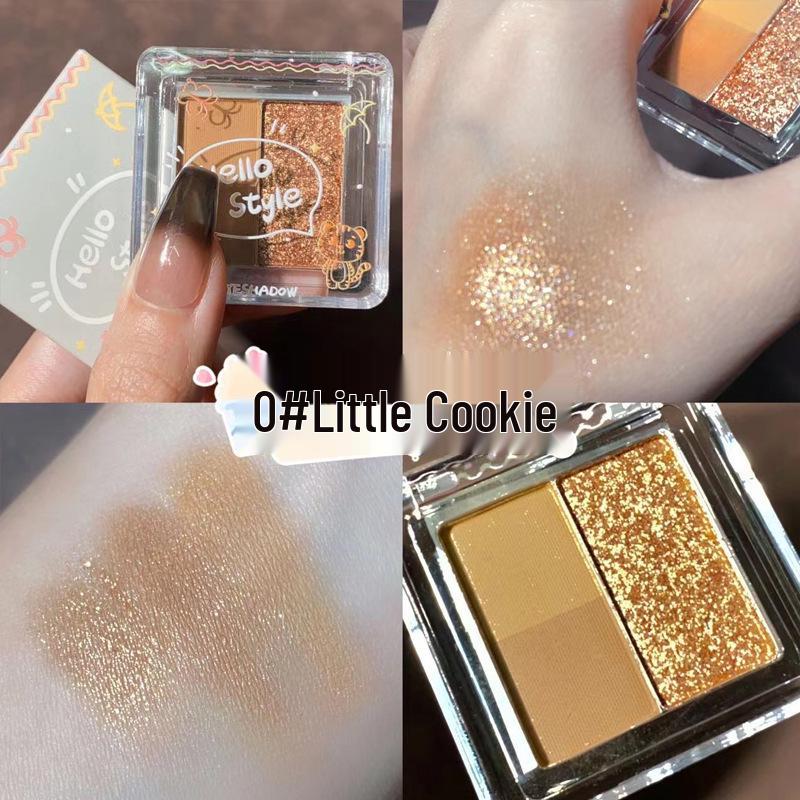 Привет Стиль Петит Матовое Трио Теней для Век: Нюдовые и глубокие земляные тона