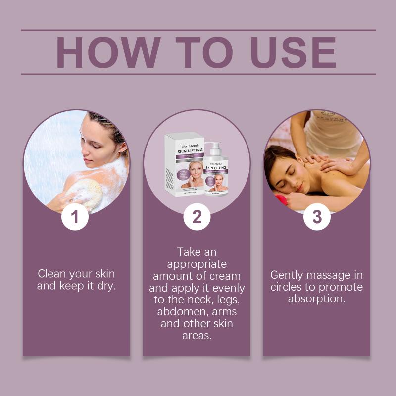 Moisturizing Body Cream, Gentle Nourishing For Body Skin, Firming, Lifting, Smoothing & Glowing Care Cream