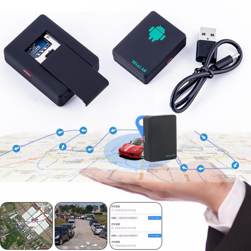 Mini A8 GPS-трекер, беспроводное устройство для прослушивания звука, GSM/GPRS-локатор, устройство слежения, анти-потерянный локатор LBS, GPS-трекеры
