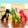 Tyrannosaurus Cute Lightning Plush Toy Doll For Children Gift And Room Decor