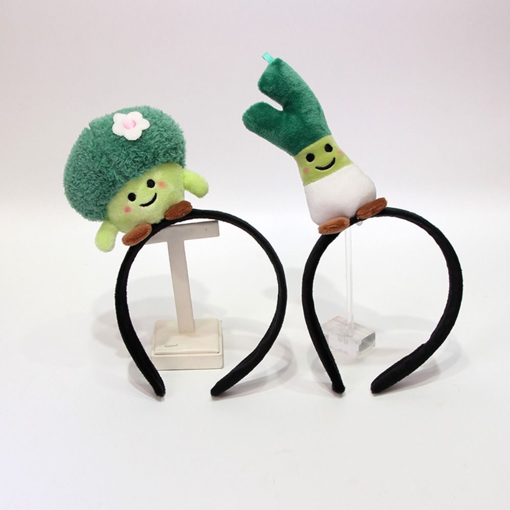 Tortoise Frog Plush Hairband Animal Vegetable Headband Cute Performance