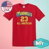 McDowell's All American All Stars Фильм Мужской Красный Размер S-5XL