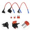 Car Fuse Blade Holder Circuit Adapter Protector Splitter for Standard and Low Profile Fuse Slots for Trucks Cars Boats