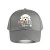 Maltese Mama Baseball Cap Baseball Cap Fashion Unisex Sunhat Womens Outdoor Sports Snapback Cap