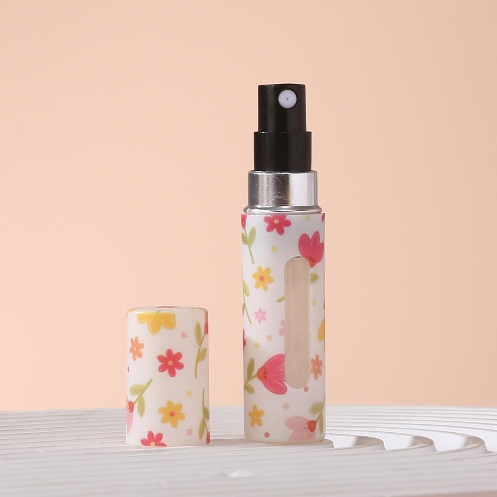 Empty Mini Perfume Bottle 5ML Perfume Atomizer Bottle Portable Spray Rotating Bottle for Women