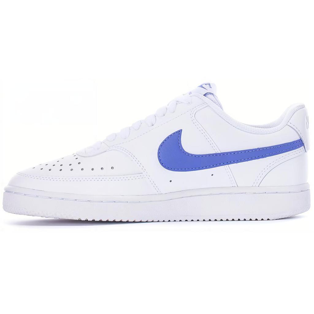Nike Court Vision Low Shoes White / Blue Women's (Unisex) Skate Shoes CD5434 108